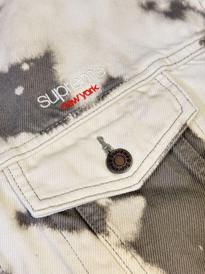 Supreme Denim Trucker Jacket Bleached