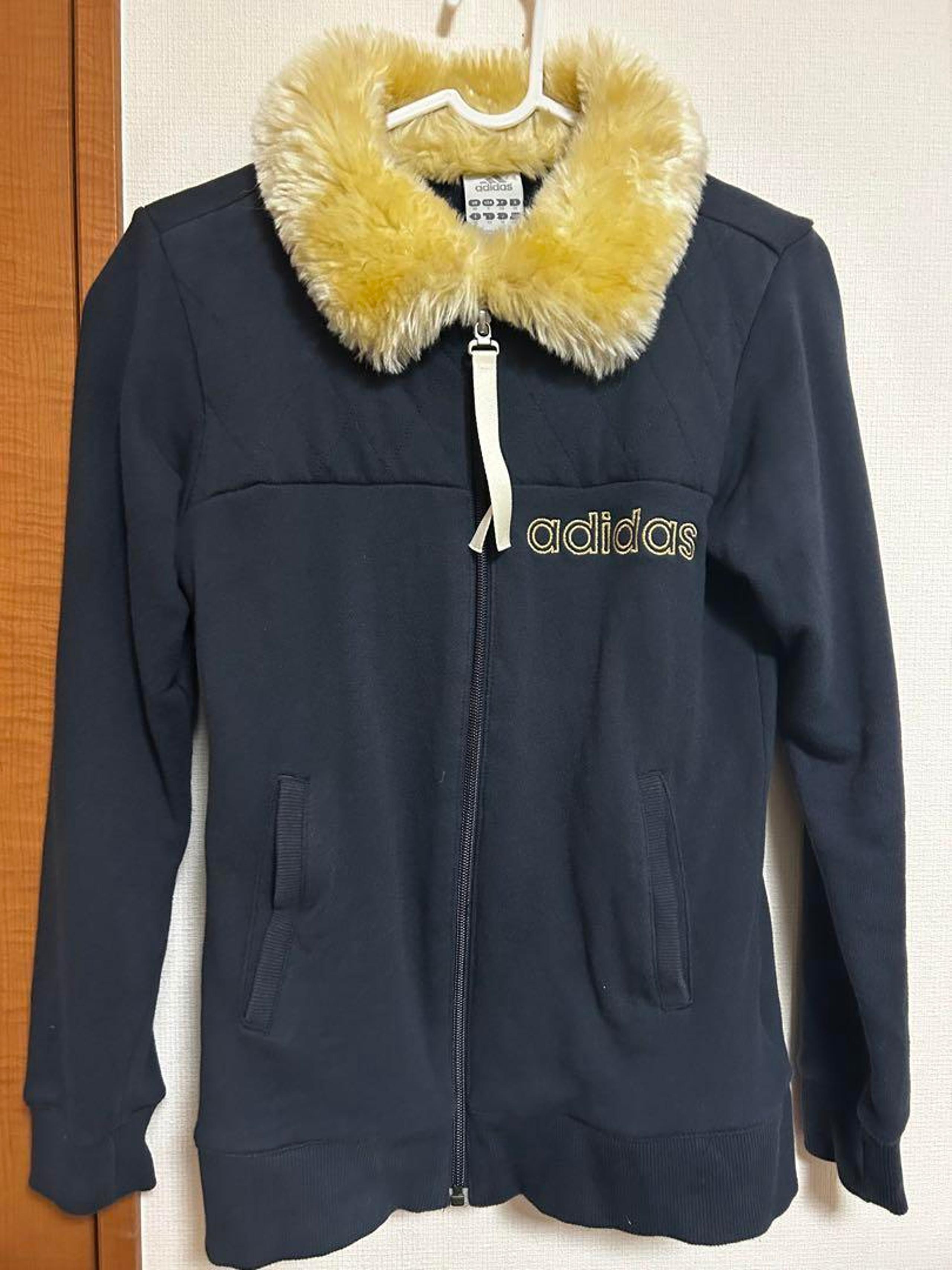 adidas Faux Fur Jacket Women's Size M