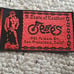Patch vintage FEBE'S Taste Of Leather Shop Folsom St. 1960-80 LGBT history SFO