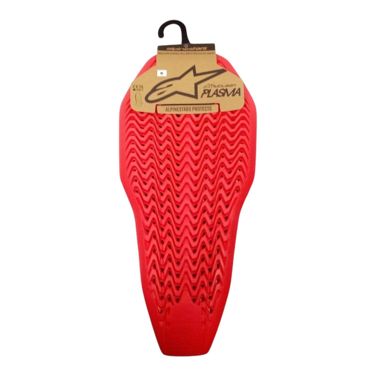 Alphinestars Nucleon Plasma Full Back Protector Insert – Red Size: M 43-48cm
