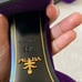 Prada Jeweled-Buckle Suede Mule Slides
