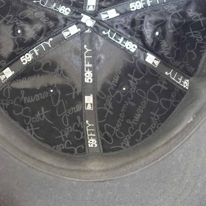 Jeremy Scott x New Era 59Fifty Fitted Hat 7 1/2 Black White
