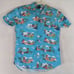 Disney Men's Lilo & Stitch Print Hawaiian Button Down Shirt Size S