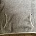 GTS Heather gray sweater fleece pullover 1/4 zip with kangaroo front pocket M