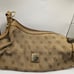 Dooney & Bourke Signature Canvas East West Slouch Shoulder Purse Used Condition.
