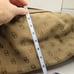 Dooney & Bourke Signature Canvas East West Slouch Shoulder Purse Used Condition.