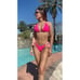 Lubyswim Melissa Handmade Brazilian Pink Swimsuit Set