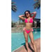 Lubyswim Melissa Handmade Brazilian Pink Swimsuit Set