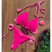Lubyswim Melissa Handmade Brazilian Pink Swimsuit Set