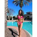 Lubyswim Melissa Handmade Brazilian Pink Swimsuit Set