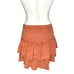 Free People Ruffles In The Sand Mini Skirt size 10
