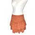 Free People Ruffles In The Sand Mini Skirt size 10