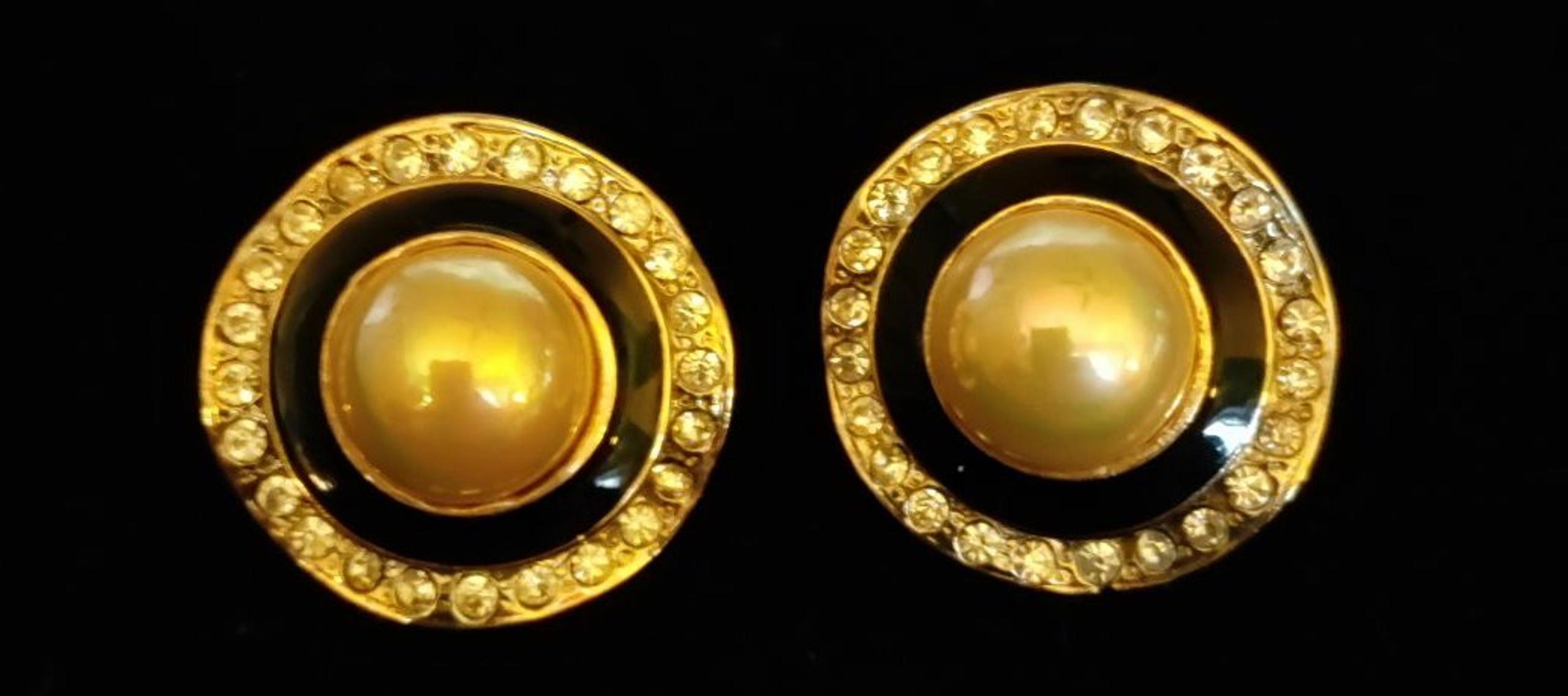 Elegant Faux Pearl Earrings