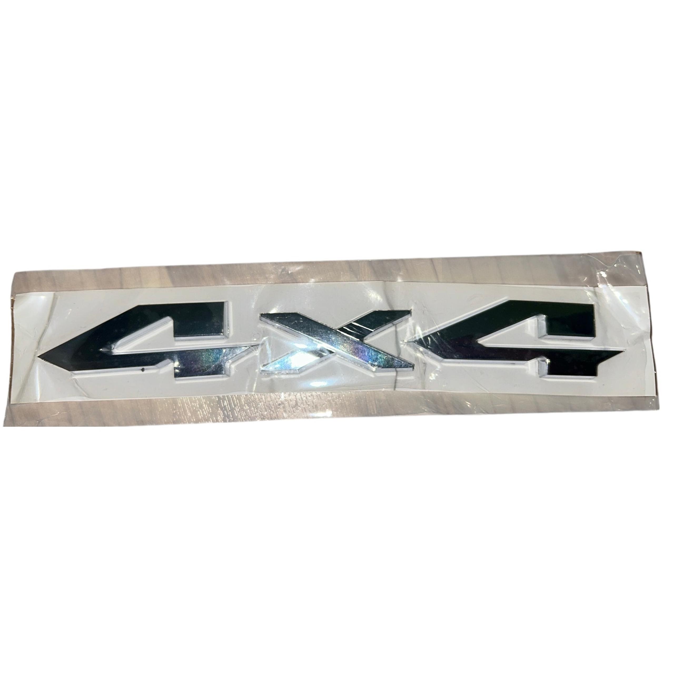 Tailgate 4x4 Inserts Emblems Decals For Ram 1500 2500 3500 Chrome Effect