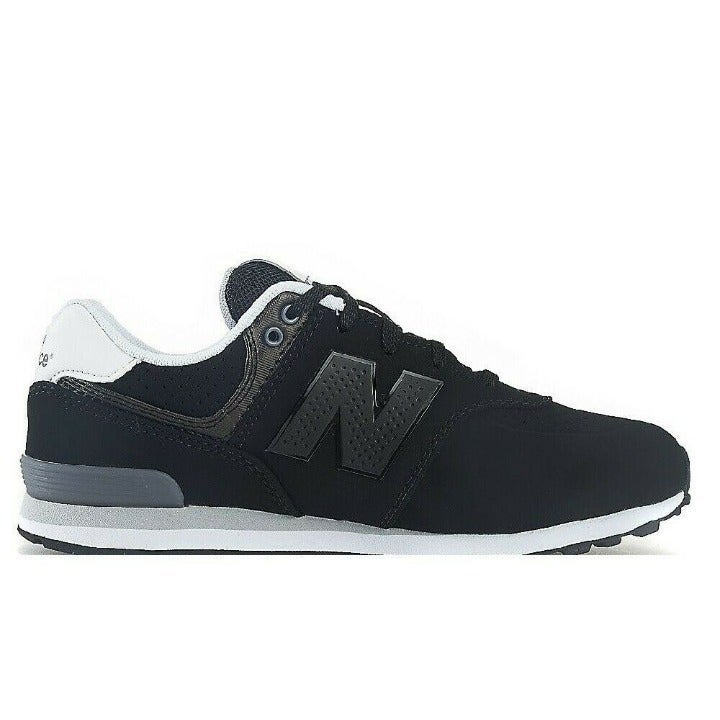 NEW BALANCE NB 574 BLACK Y6=W7.5