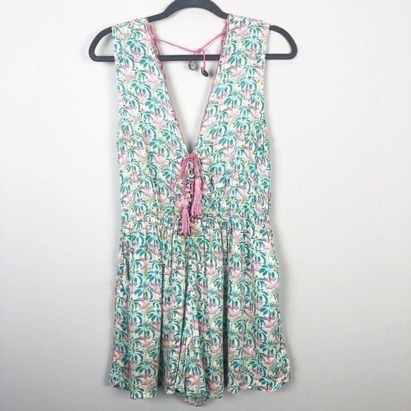 Topshop Floral Romper