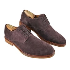 Clarks Clarkdale Moon Suede Oxford Shoes Mens 12 M Dark Brown