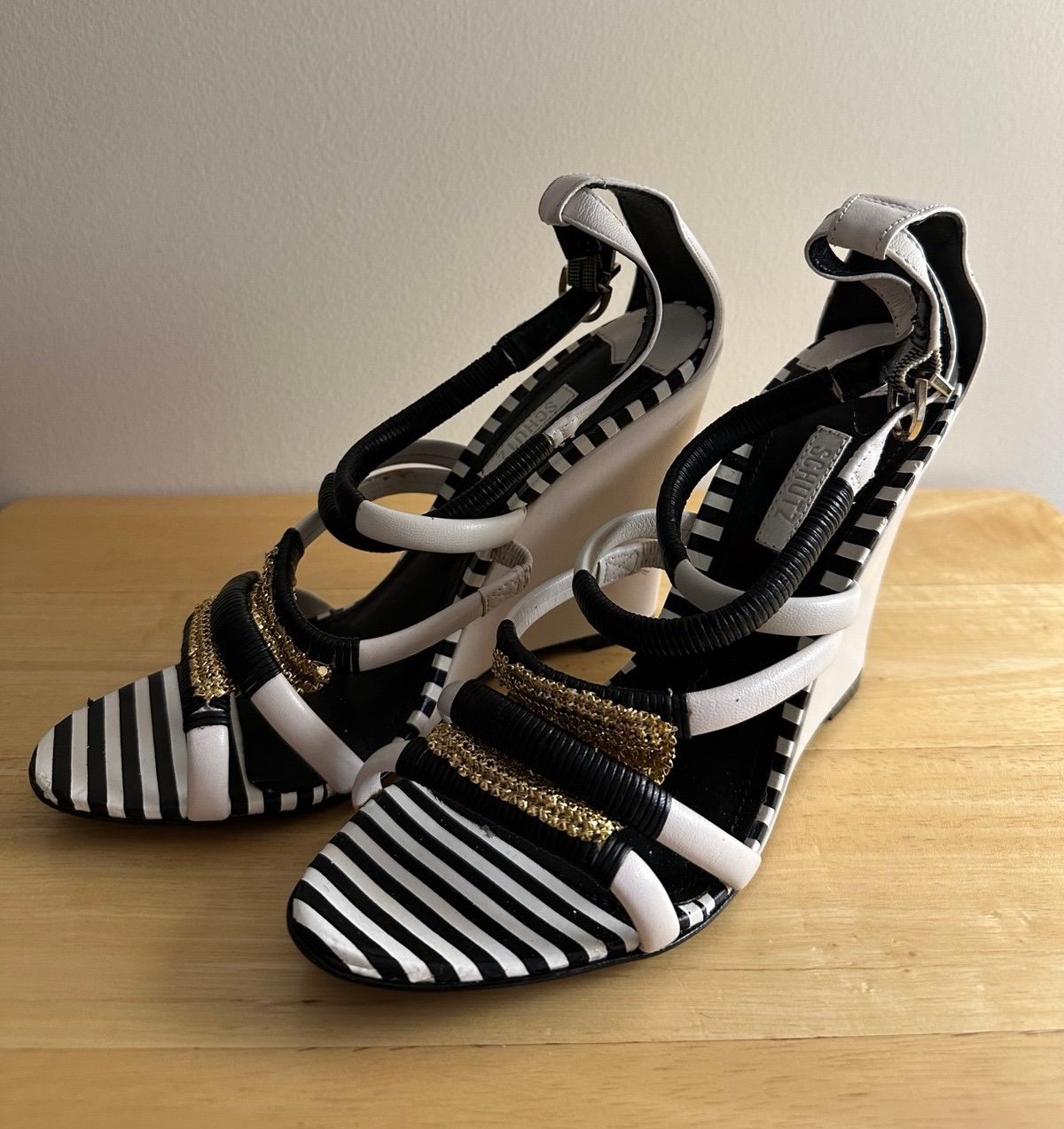Schutz Mestico Wedge Sandals