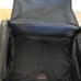 Tumi Black Leather Vintage 1970's Weekender Suitcase