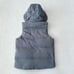 v461 THE SHOP TK [M] Down Vest with Hood, Charcoal Gray