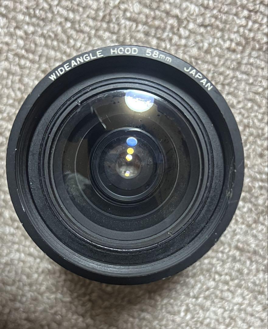 TAMRON 58mm CF MACRO lens wide-angle hood