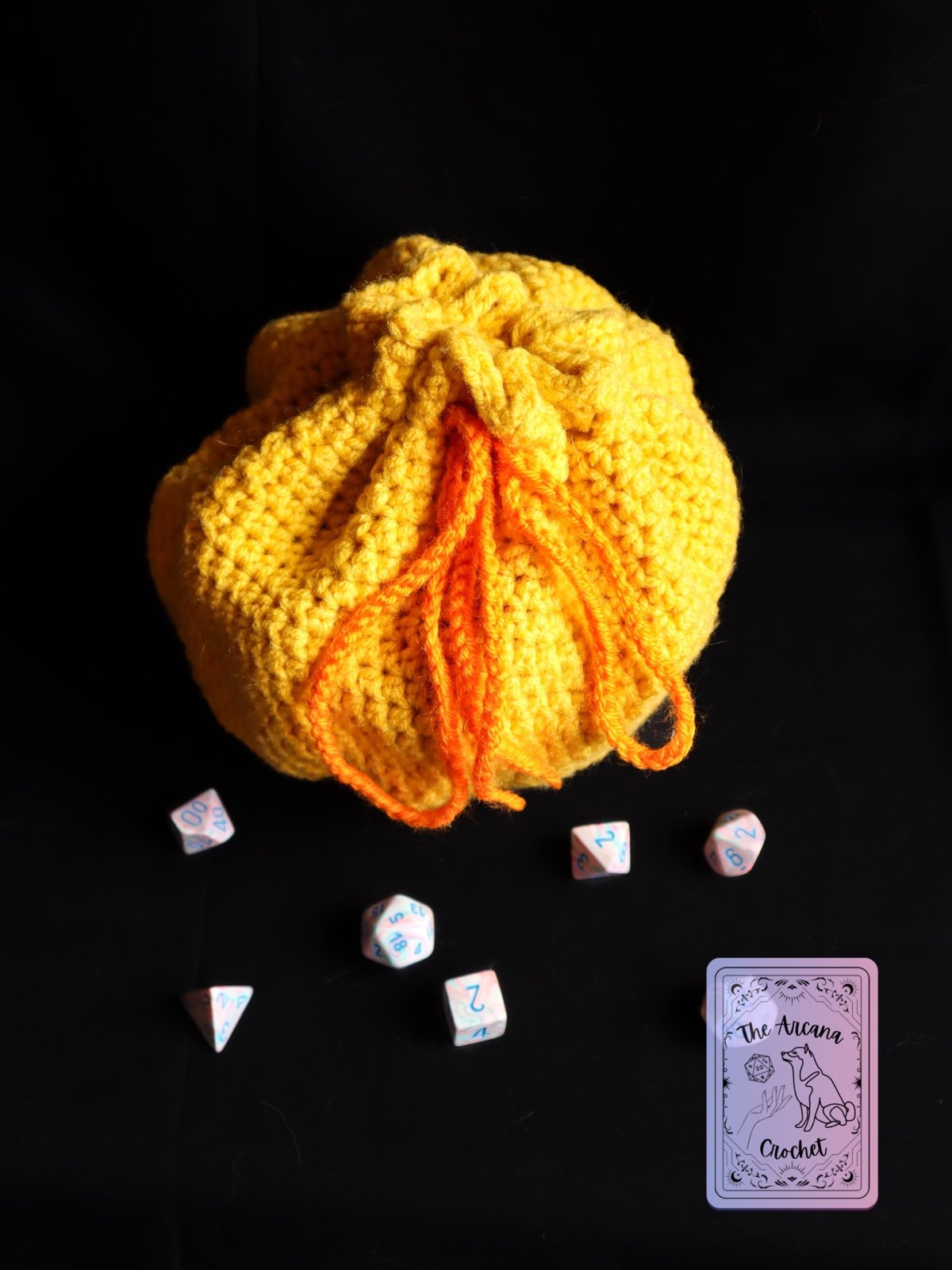 Crochet Dice Bag