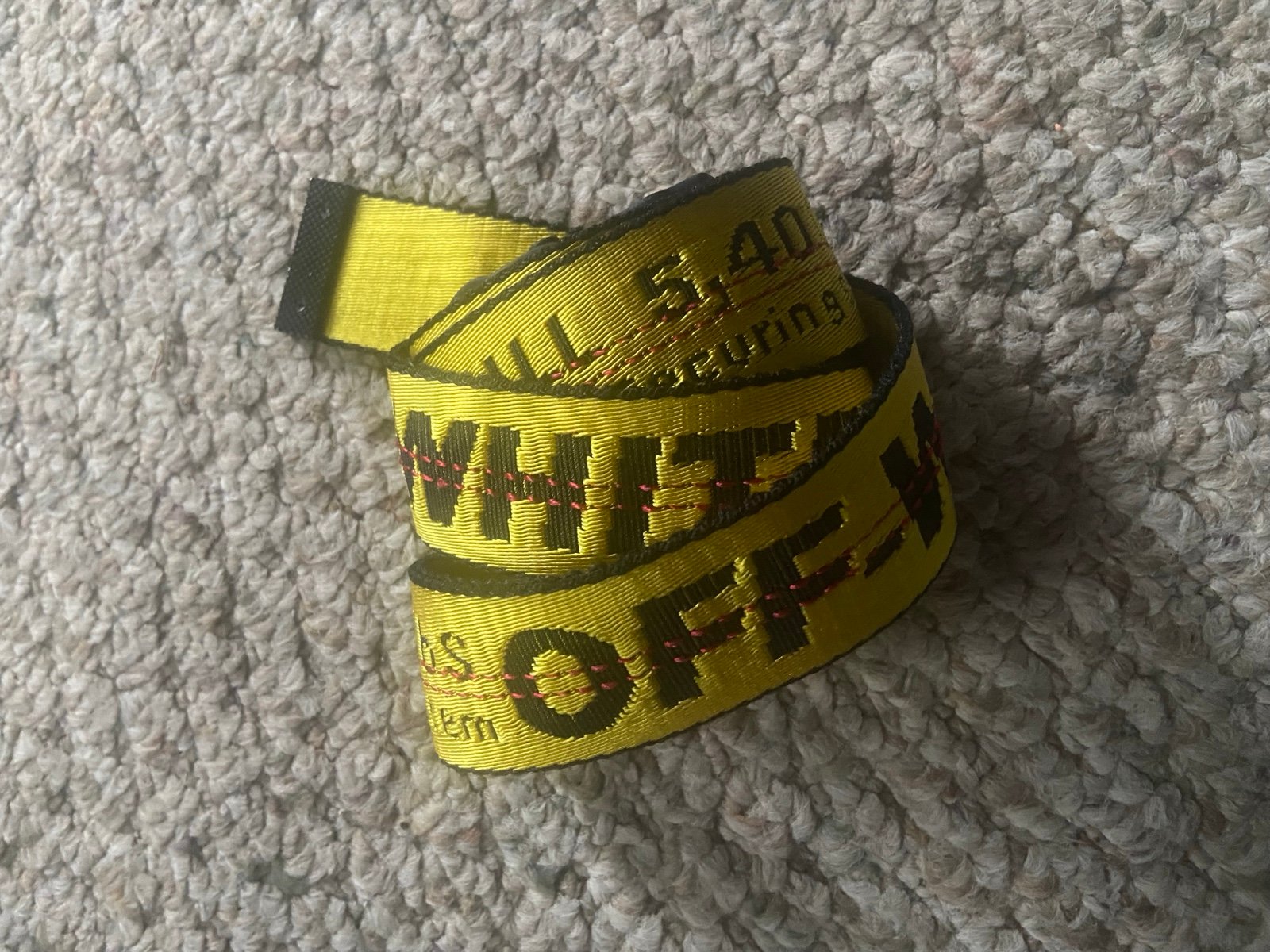 Off white belt