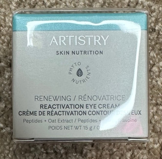 Amway Artistry Skin Nutrition Renewing Reactivation Eye Cream *NWT