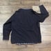 Robert Graham Blue Henley Collared Layered Shirt Black Flip Cuff - Men's Size XL