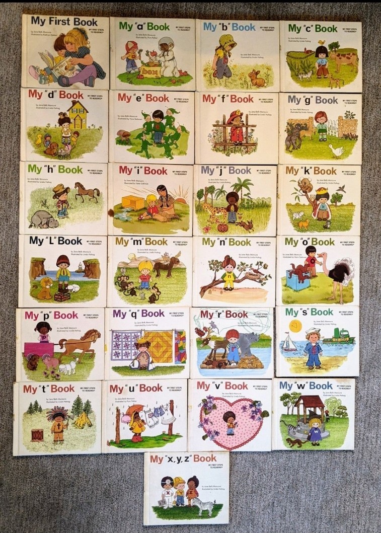 My First Steps To Reading COMPLETE SET OF 25 Jane Moncure 1st Edition