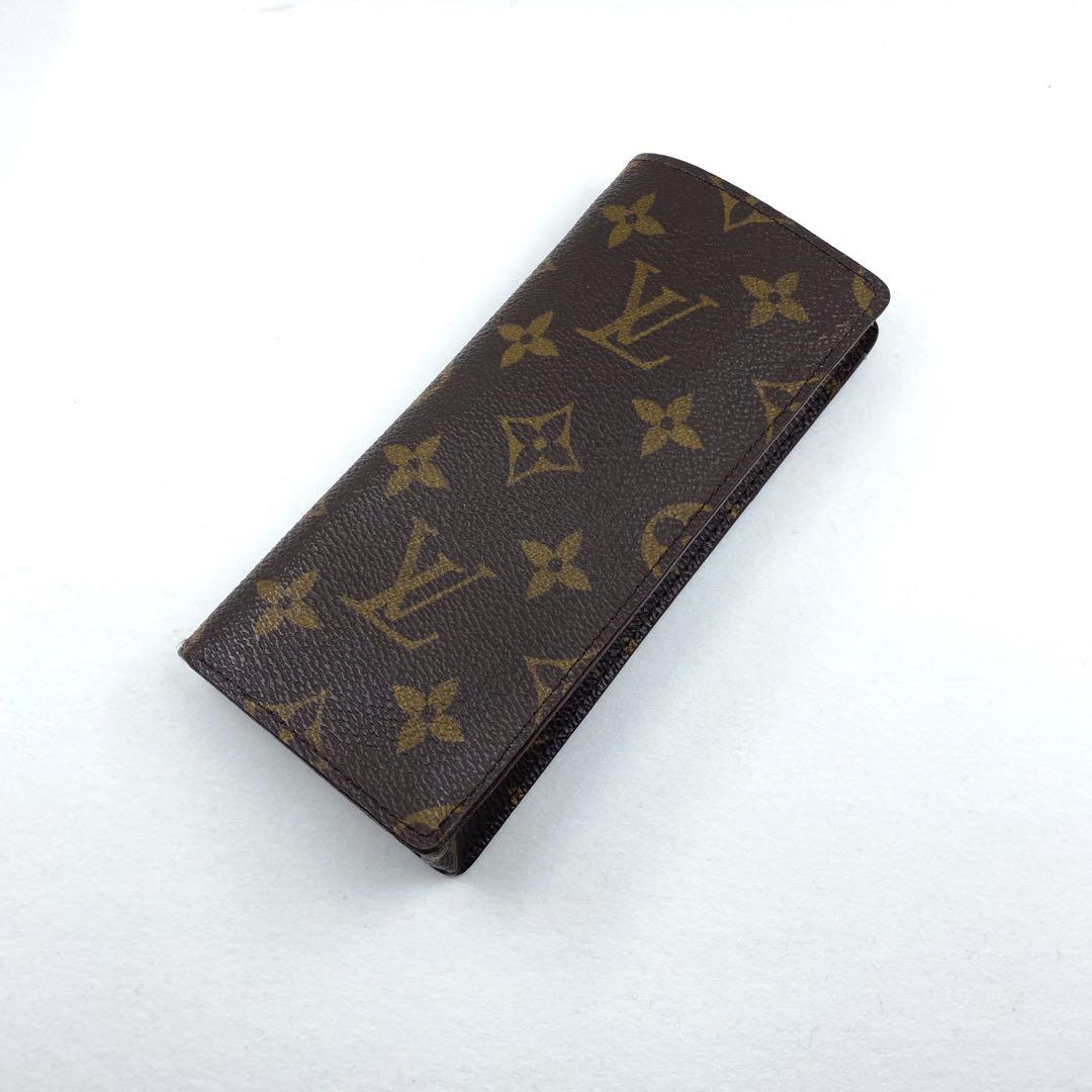 LOUIS VUITTON Eyeglass Case Etui Lunettes Simple