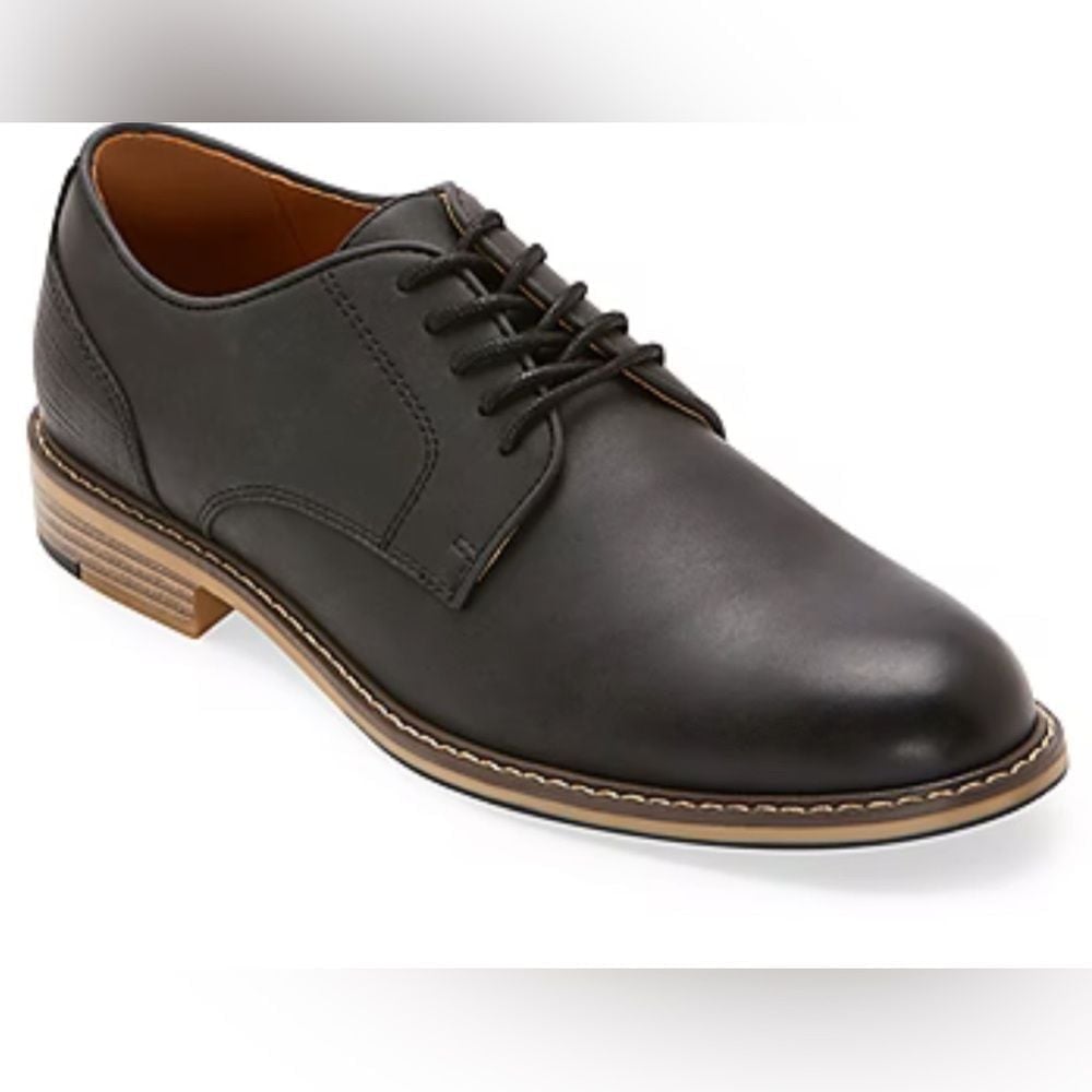 J. Ferrar Mens Farlow Oxford Shoes. Size:13. Color: Black