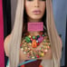 Celebrity Wowfactor Balayage Brown root ash blonde straight h.d lace front wig