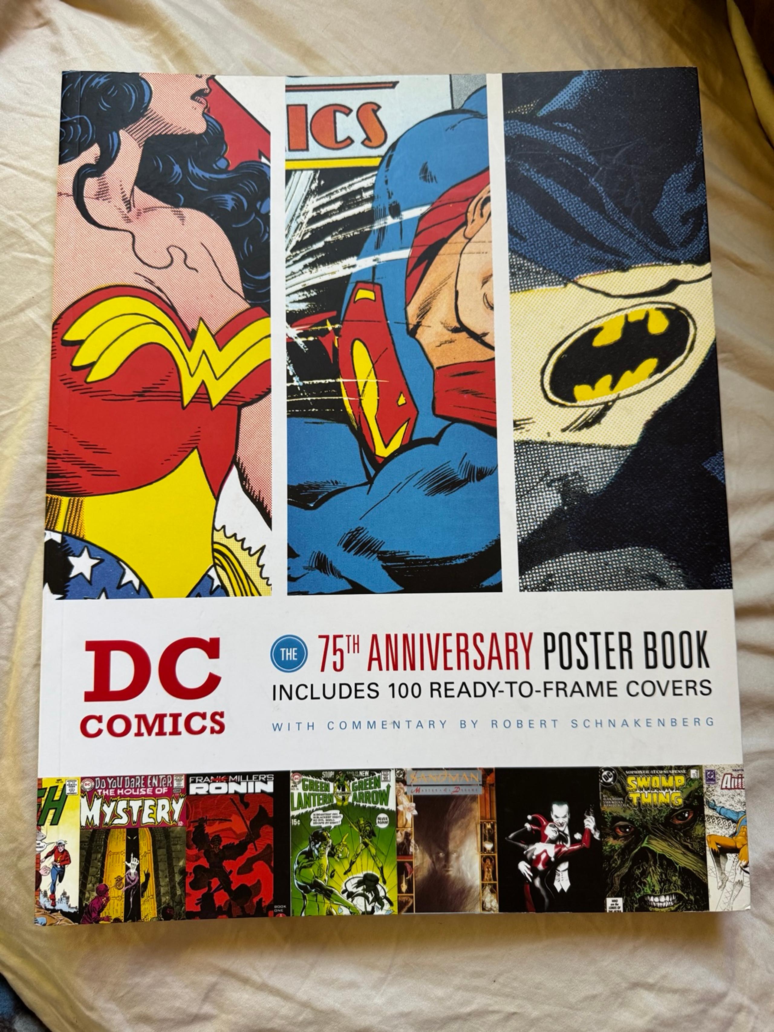 DC Comics: The 75th Anniversary Poster Book