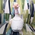 WCL Lady Goose Duck Ceramic Cookie Jar With Hat Farmhouse Cottage Core Canister