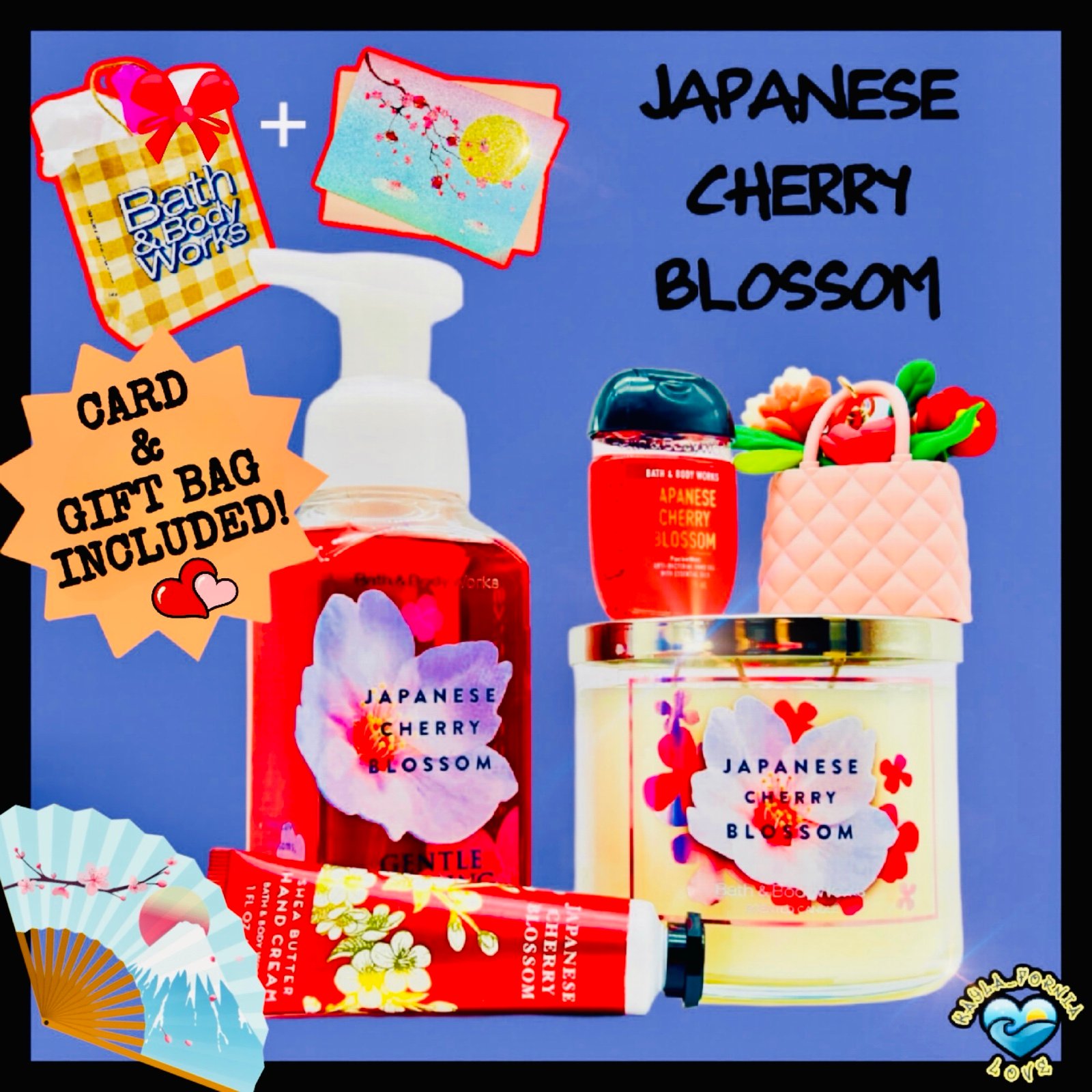 BBW ♥︎ Japanese Cherry Blossom ♥︎ 7 pc gift set