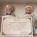 Vintage 1991 Madame Alexander 8” Doll Set, George & Marsha Washington 79540