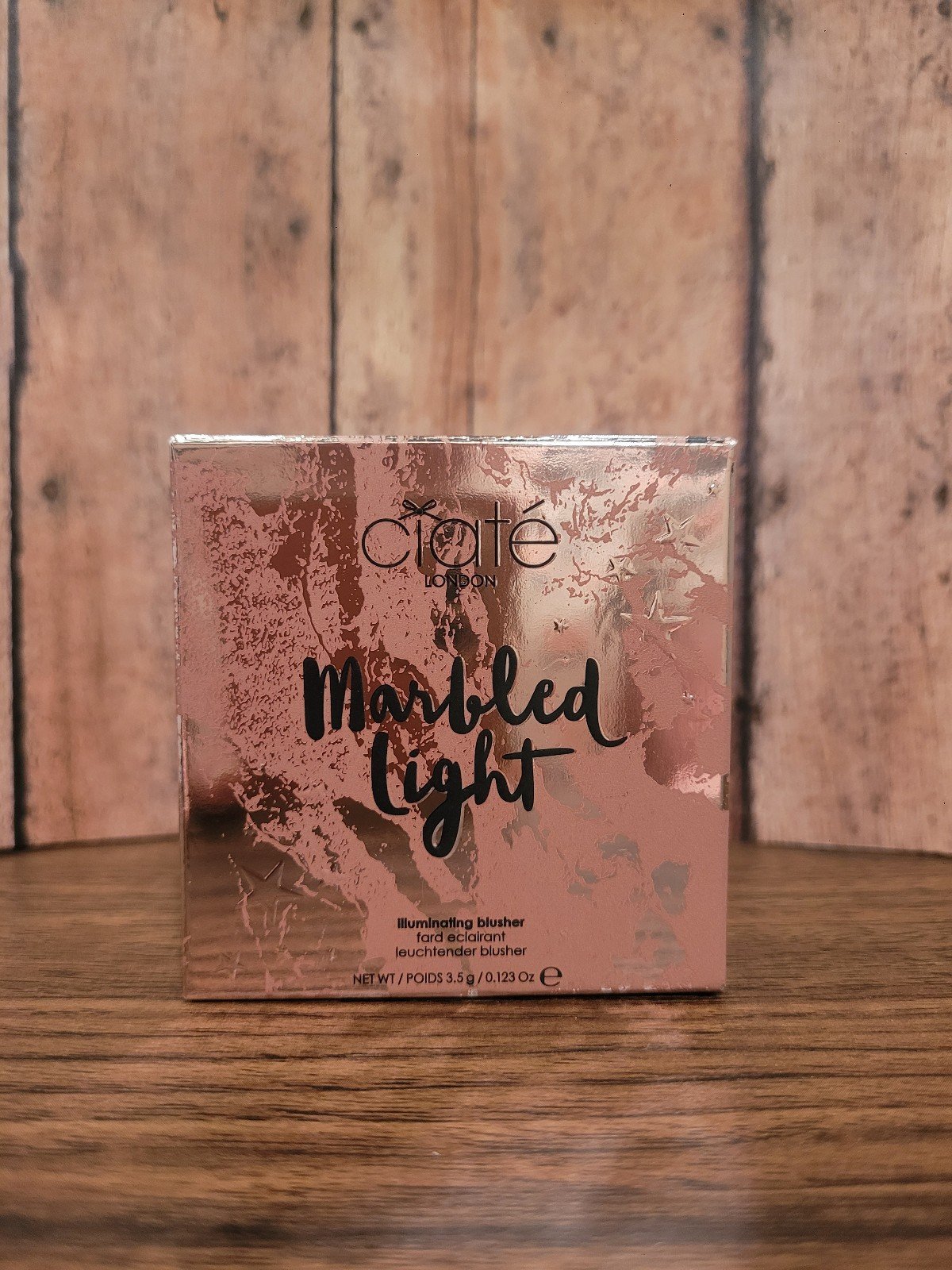 Ciate London Marbled Light Illuminating Blusher in Marbles Light/Blush Halo
