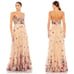 Mac Duggal Butterfly Floral Tulle A-Line Dress Formal Prom Wedding Guest 68110 2