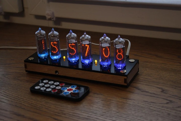 Nixie Tube Clock || Including IN-14 tube and case
