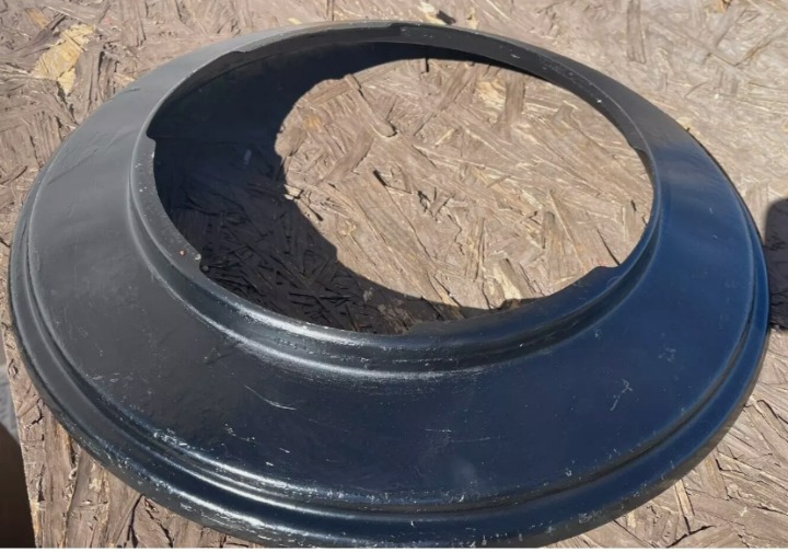 USGI M1941 POT BELLY STOVE SPACE HEATER RADIANT TYPE REPLACEMENT ADAPTER RING