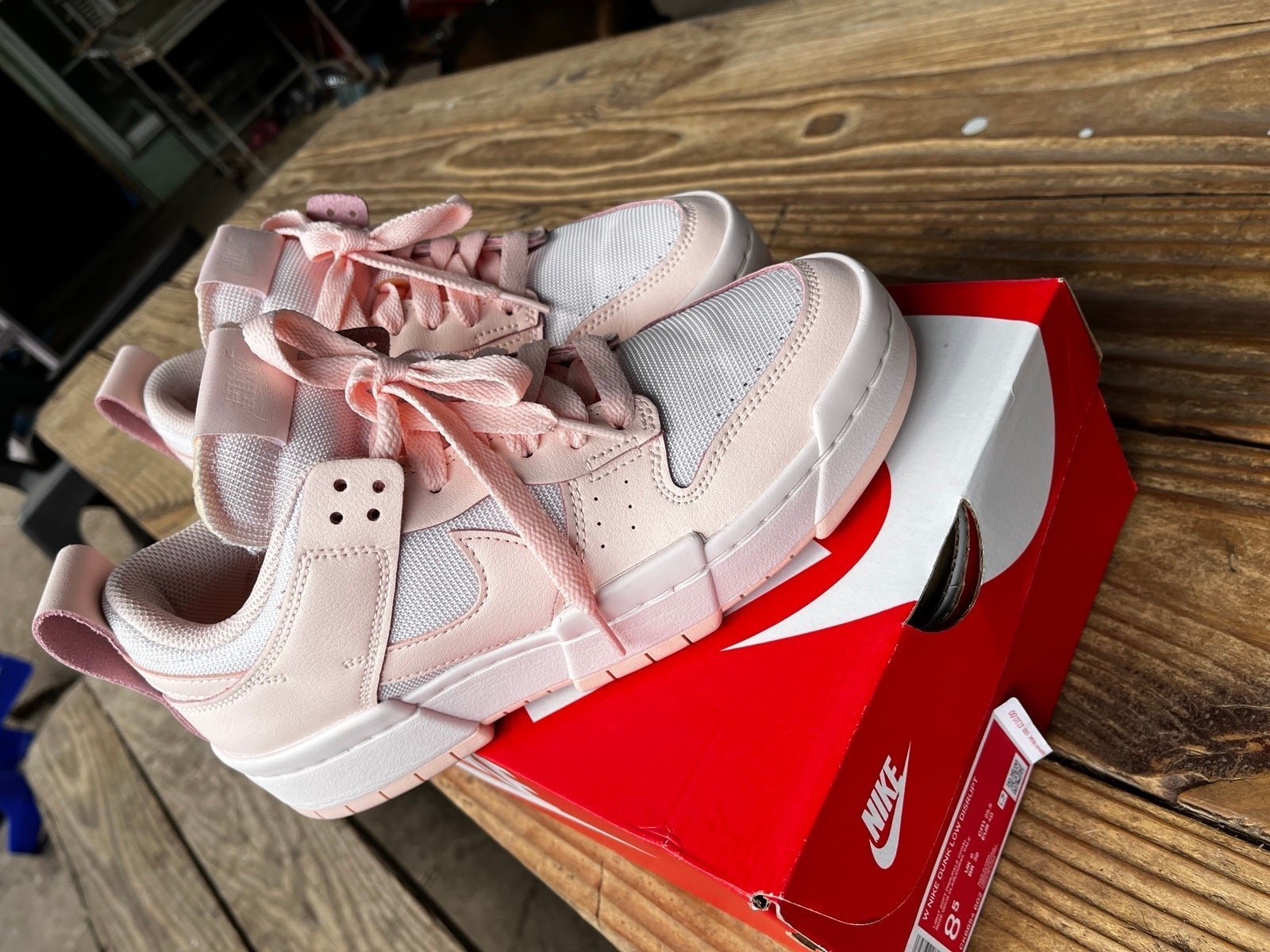 Dunk low disrupt pale coral
