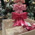 Rachel Zoe Coquette Pink Bow Candle Holders set of 2