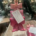 Rachel Zoe Coquette Pink Bow Candle Holders set of 2