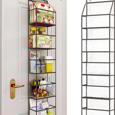 Over The Door Hanging Pantry Organizer 5-Shelf