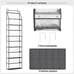 Over The Door Hanging Pantry Organizer 5-Shelf