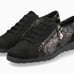 Mephisto Camilia Nubuk Leather Sneakers Black - 6