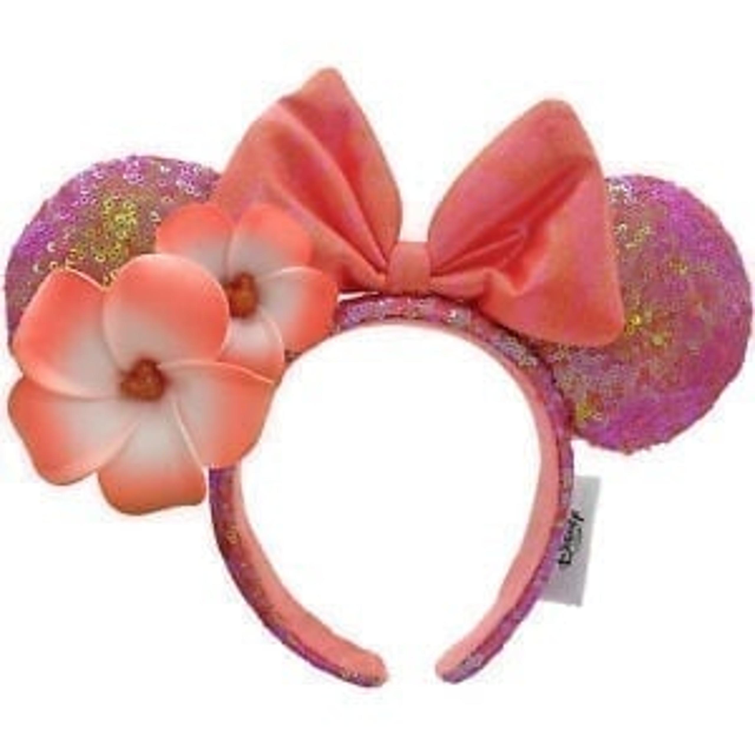Disney Parks Orange Plumeria Minnie Ears Headband Aulani Resorts | Disney Ears