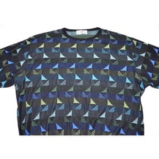 Vtg St Croix Shop Knit Abstract Cotton Blend Pullover Sweater Men's XXL Made USA