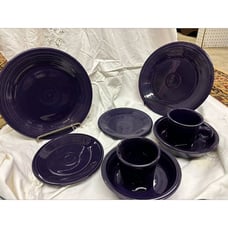 Homer Laughlin Fiesta Purple Set 8 piece for Two